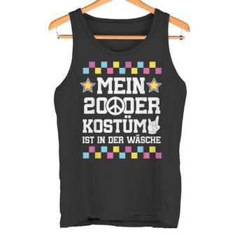 2000Er Outfit Damen 2000Er Geschenke Herren Retro Party Chwarz Erwachsene Tank Top - Geschenkecke