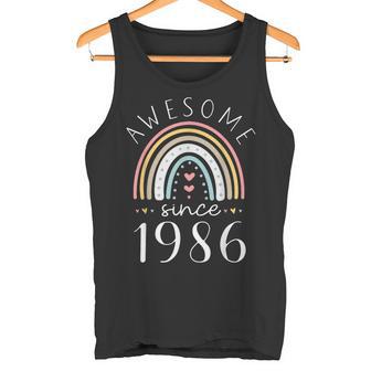 36 Años De Edad Cumpleaños 36 Lindo Bday Chica Impresionante 1986 Camiseta sin mangas - Regaloses