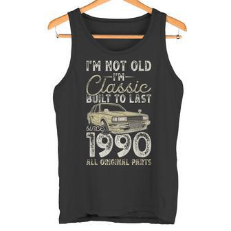 36 Cumpleaños Desde 1990 Coche Clásico 36 Años Camiseta sin mangas - Regaloses
