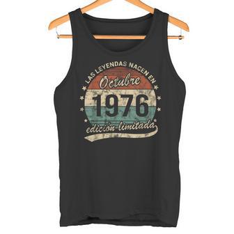 50 Años Cumpleaños Las Leyendas Nacen Octubre 1976 Retro Camiseta sin mangas - Regaloses