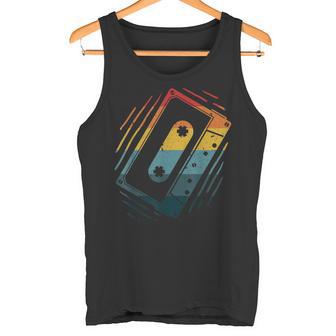 80S 90S Amateurs De Musiqueintage Rétro Cassette Tape Débardeur e - Cadeauxyz