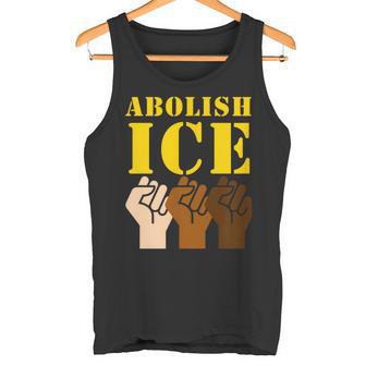 Abolir La Protesta De Ice Y Resistir Apoyar A Los Inmigrantes Camiseta sin mangas - Regaloses