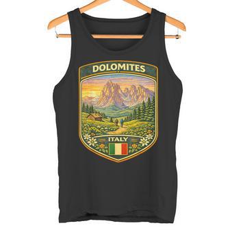 Alpes Italiennes Dolomites Italie Alpes Dolomitesoyage En Famille Débardeur e - Cadeauxyz