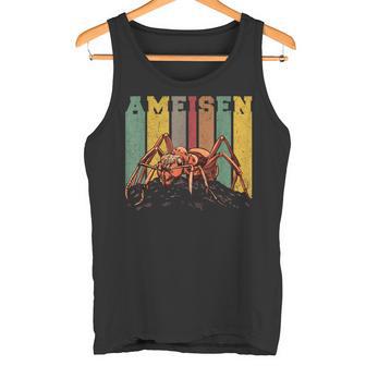 Ameisen Retro Ameisenfarm Ameisenhaufen Ameise Tank Top - Geschenkecke
