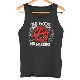 Anarquía Punk Rock Anarquistas In Mangas Camiseta sin mangas - Regaloses