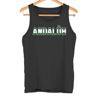 Andaluh Bandera Andalucía Palabra Graciosa Andaluz Humor Camiseta sin mangas - Regaloses