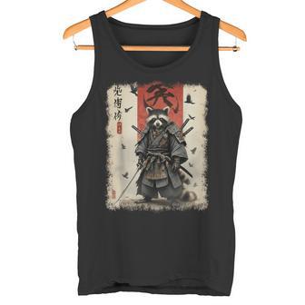 Anime Pour Homme Graphiqueamouraï Raton Laveur Guerrier Japonais Débardeur e - Cadeauxyz