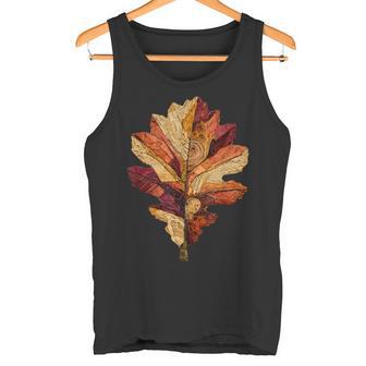 Arte Botánico Artístico De Otoño Con Hojas De Roble Camiseta sin mangas - Regaloses