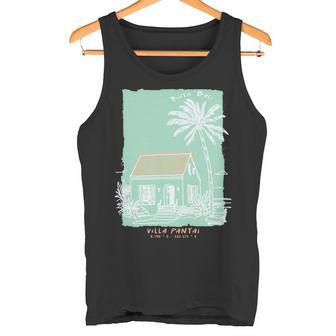 Arte Deurfintage De Recuerdo De Kuta Bali Indonesia Manga Larga Camiseta sin mangas - Regaloses