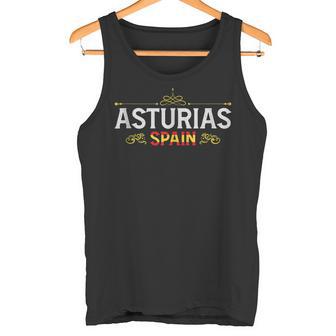 Asturias España Asturias Recuerdos De Asturias In Mangas Camiseta sin mangas - Regaloses