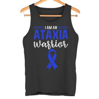 Ataxia Warrior Blue Ribbon Concientización De Coordinación Con Problemas Camiseta sin mangas - Regaloses