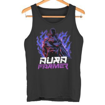 Aura Farmer Genialuperheroína De Anime Camiseta sin mangas - Regaloses