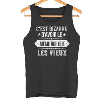 Avoir Le Même Âge Que Lesieux Cadeau Anniversaire Papa Débardeur e - Cadeauxyz