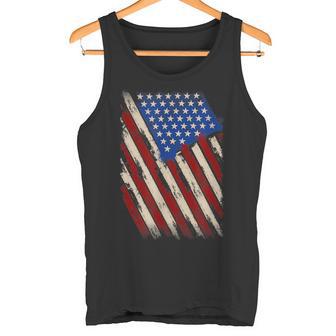 Bandera Americana De Estados Unidos De Rayas De Estrellas Azules Rojas Camiseta sin mangas - Regaloses