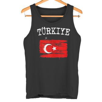 Bandera De Turquía Turkiyeintage In Mangas Camiseta sin mangas - Regaloses