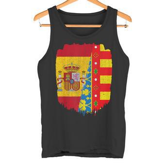 Bandera España Región Bandera Dealencia Orgullo Camiseta sin mangas - Regaloses