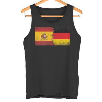 Banderas De España Y Alemania Español Alemán Camiseta sin mangas - Regaloses