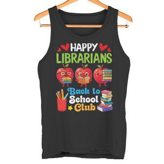 Bibliotecarios Felices Regreso A La Escuela Club Educador Aula Niños Camiseta sin mangas - Regaloses
