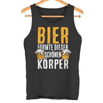 Bier Formte Diesenchönen Körper Trink Und Feier Tank Top - Geschenkecke