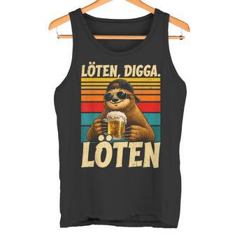 Bier Für Männer Löten Digga Löten Biertrinker Bier Tank Top - Geschenkecke