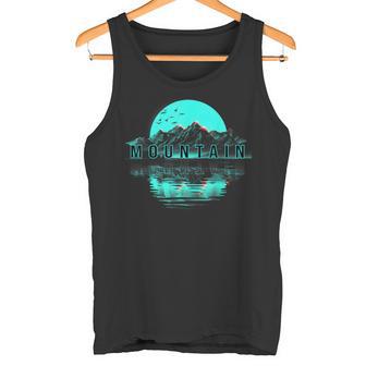 Bonita Obra De Arte De Montaña Ideal Para Exploradores De La Naturaleza Camiseta sin mangas - Regaloses