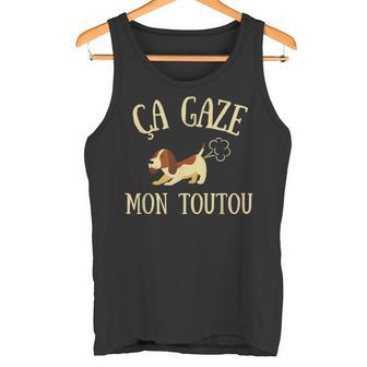 Ça Gaze Mon Toutou Humour Chien Homme Drôle Idée Cadeau Débardeur e - Cadeauxyz