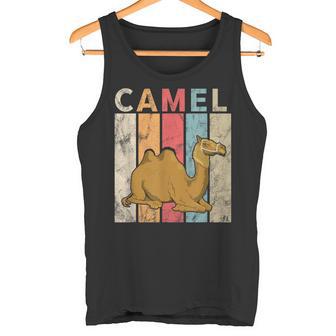 Camello Retrointage Camellos Dromedar Desiertoafari Regalo Camiseta sin mangas - Regaloses