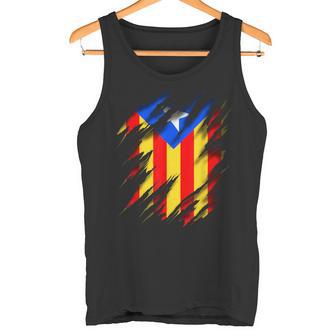 Cataluña Amantes Bandera Catalana Estelada Blava Camiseta sin mangas - Regaloses