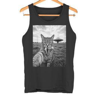 Chat Extraterrestre Drôle Débardeur e - Cadeauxyz