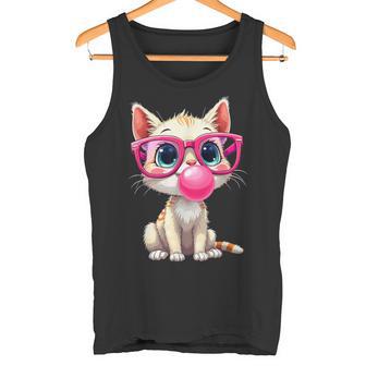 Chicas Gatito Divertido Camiseta sin mangas - Regaloses