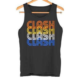 Clashintage Retro Testo Clashulle Camicie Canotta - Novitaregali