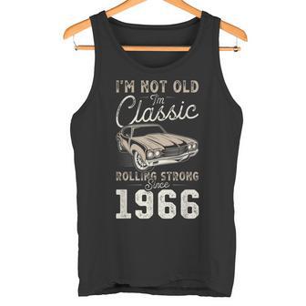 Coche Clásico Nacido En 1966 60 Aniversario Camiseta sin mangas - Regaloses