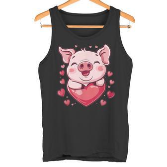 Cochon Mignon Avec Cœur I Cochon Débardeur e - Cadeauxyz