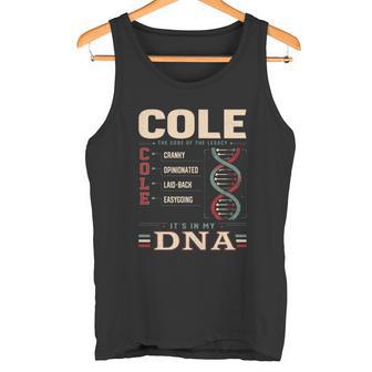 Cole Shirt The Perfect Name Tank Top | Seseable UK
