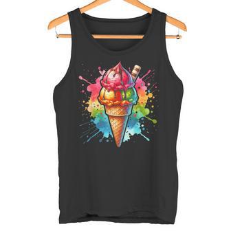Costume De Glace À La Crème Glacée Dames Carnaval Glacée Débardeur e - Cadeauxyz