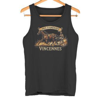 Course De Chevaux Trotintageincennes Débardeur e - Cadeauxyz