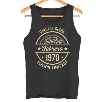 Cumpleaños Hombre Regalosintage Desde Febrero 1970 Camiseta sin mangas - Regaloses