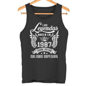 Cumpleaños Las Leyendas Nacen En 1987 Camiseta sin mangas - Regaloses