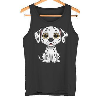 Dálmata Lindo Perro De Dibujos Animados Con Ojos Grandes Camiseta sin mangas - Regaloses