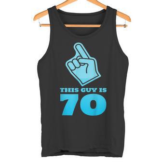 De 70 Años De Edad Para Hombre De 70 Años De Edad Regalo Del Día Del Padre Camiseta sin mangas - Regaloses