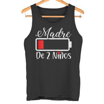 Dia De La Madre Madre De 2 Niños Camiseta sin mangas - Regaloses