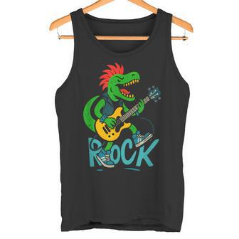 Dinosaure Rock And Roll Dinosaure Punk Groupe De Rock Amusant Pour Enfants Débardeur e - Cadeauxyz