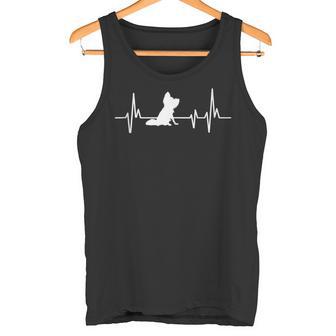 Diseño De Perro De Latido Del Corazón Perro Papillon In Mangas Camiseta sin mangas - Regaloses