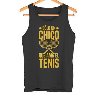 Divertido Jugadores De Tenis Chico Que Ama El Tenis Camiseta sin mangas - Regaloses