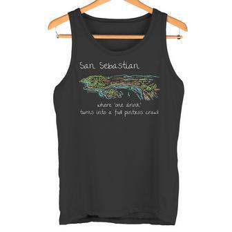 Divertido Recuerdo Deanebastián España Regalo Artístico Dibujado A Mano Camiseta sin mangas - Regaloses