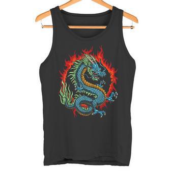Dragon Japonais En Colère Débardeur e - Cadeauxyz