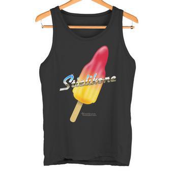Eis Amtiel Rakete Und Lustigerpruchtielikone Eis Tank Top - Geschenkecke