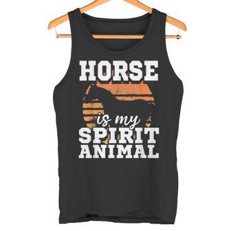 El Caballo Es Mi Animal Espiritual Camiseta sin mangas - Regaloses