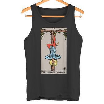 El Hombre Colgado Tarot Card Rider Waite Camiseta sin mangas - Regaloses