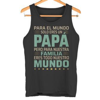 El Mejor Papa Del Mundo Divertido Regalo Día Del Padre Camiseta sin mangas - Regaloses